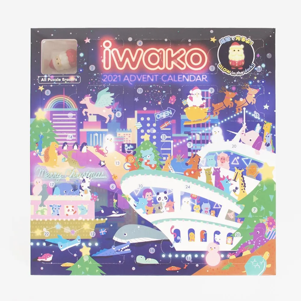 Fashion XX-Bertoy Advent Calendar - Iwako Eraser Calendar