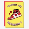 Discount Studio Soph Air Jordan Sneaker Greeting Card