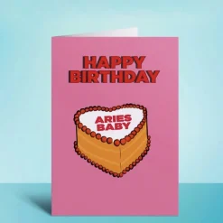 New Studio Soph Aries Birthday Card