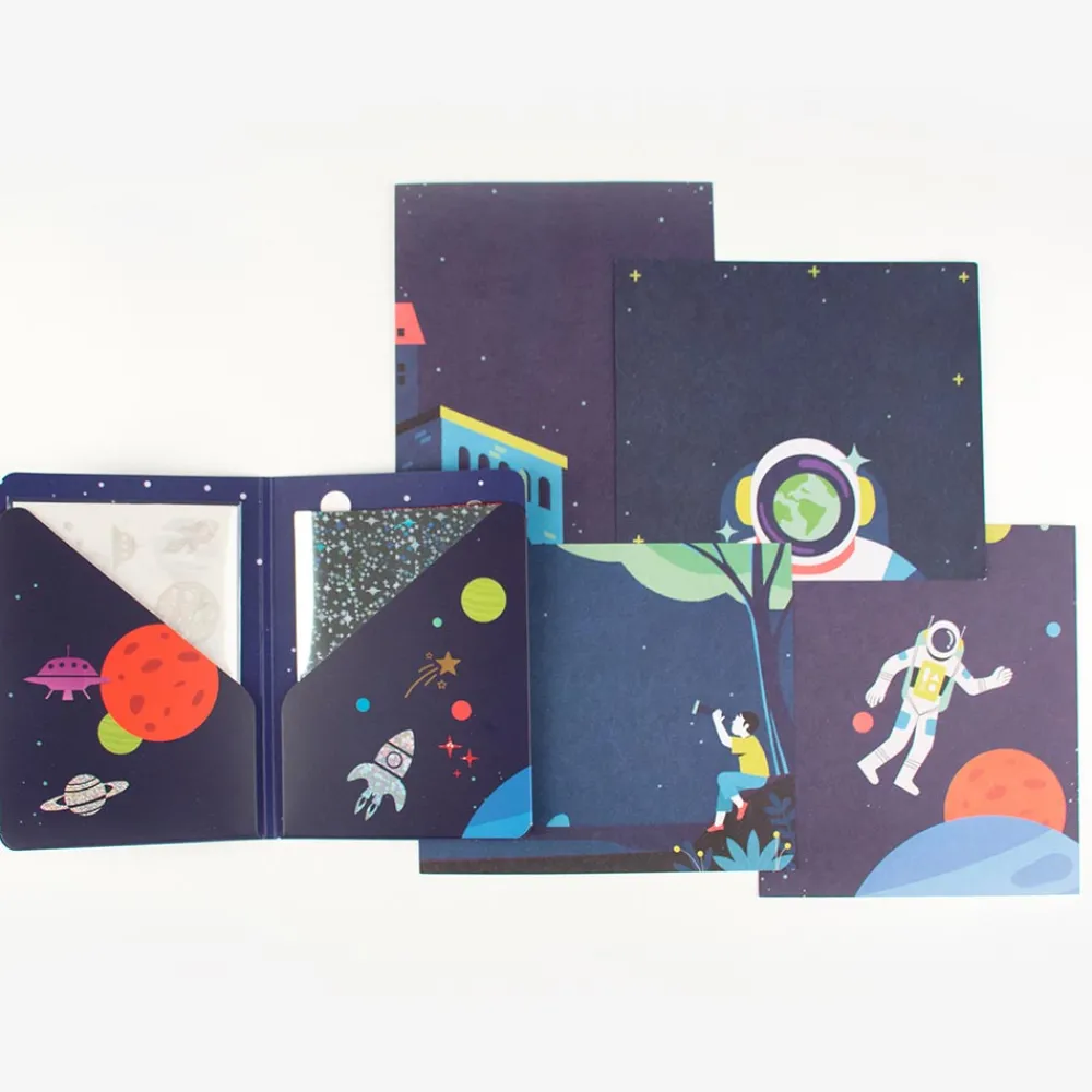 New Djeco Artistic Metal Patch - Cosmos