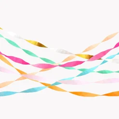 New Meri Meri Assortment Of 7 Crepe Rolls