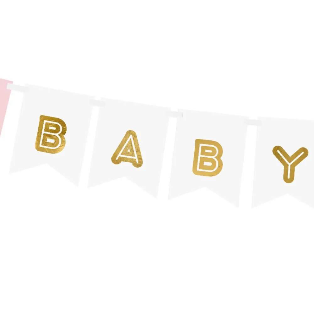 Online Party Deco Baby Shower Garland: Baby Girl