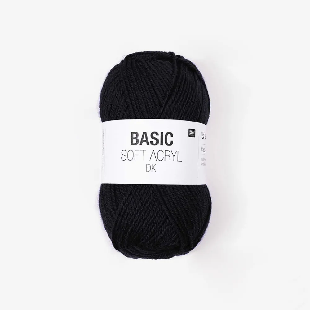 Flash Sale Rico Design Ball Of Wool Black