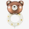 Fashion Party Deco Ball Rattle Teddy Bear