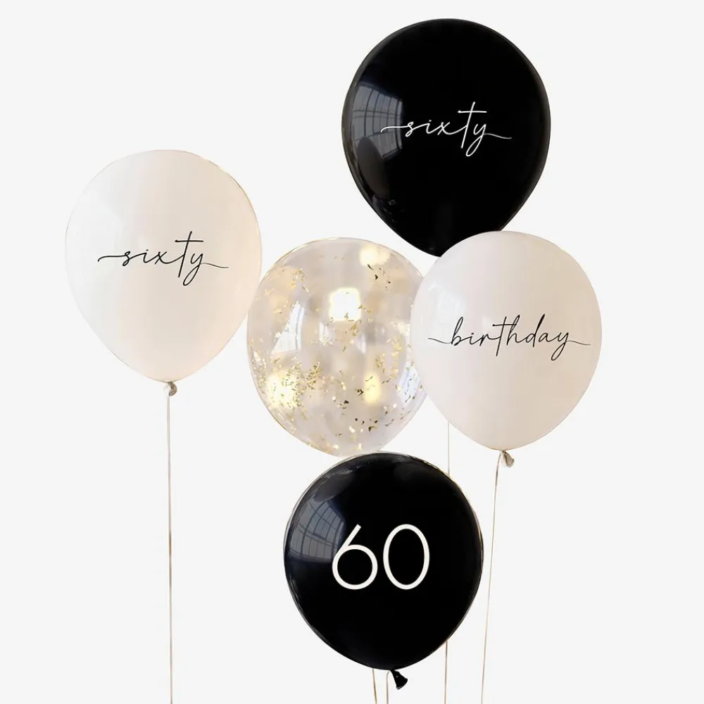 Hot Ginger Ray Balloon: 5 Birthday Balloons 60 Years Nude