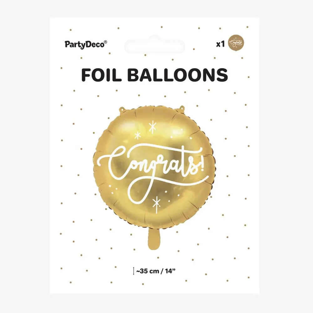 Outlet Party Deco Balloon Congrats