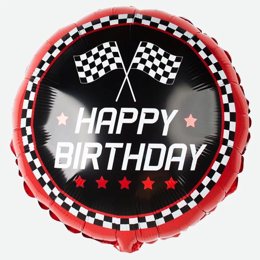 Best Sale Grabo Balloons Balloon Flags Car Race Happy Birthday