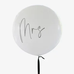 New Ginger Ray Balloon: Giant Mrs Balloon With Ribbon