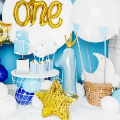 Discount Party Deco Balloon Number 1 Blue
