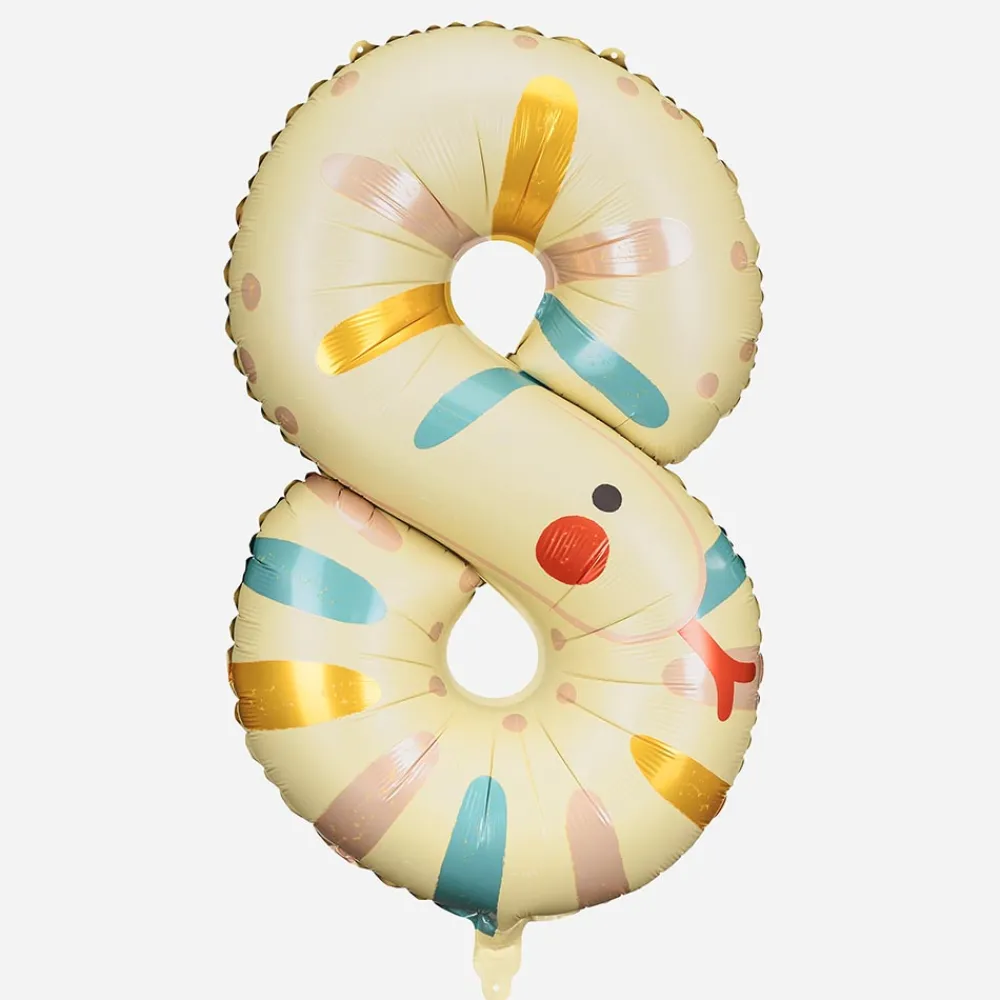 Best Party Deco Balloon Number 8 Snake