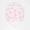 Discount My Little Day Balloons: 5 Balloons Printed With Pink Confetti
