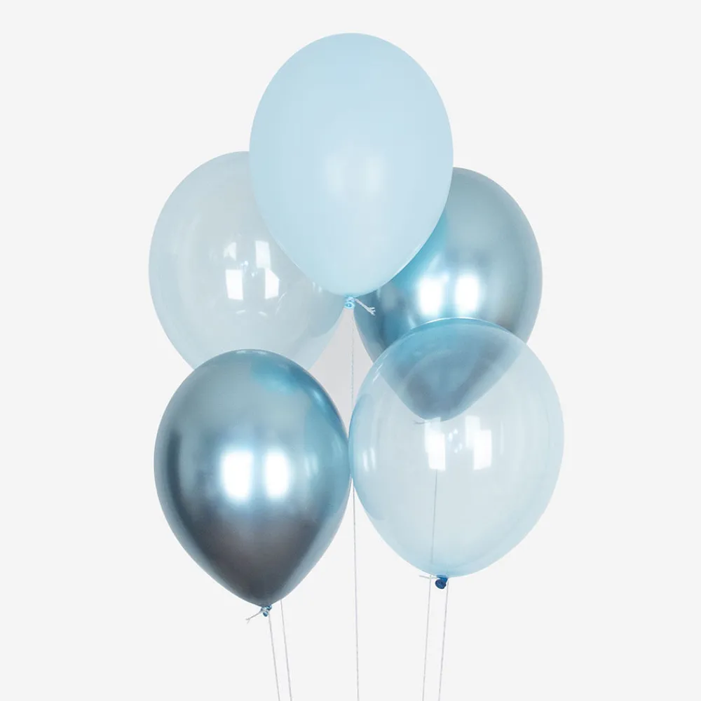 Sale My Little Day Balloons: 10 Blue Mix Balloons