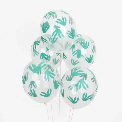 Cheap My Little Day Balloons: 5 Dino Footprint Balloons