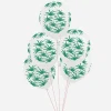 Discount My Little Day Balloons: 5 Green Leaf Balloons
