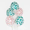 New My Little Day Balloons: 5 Holly Christmas Balloons