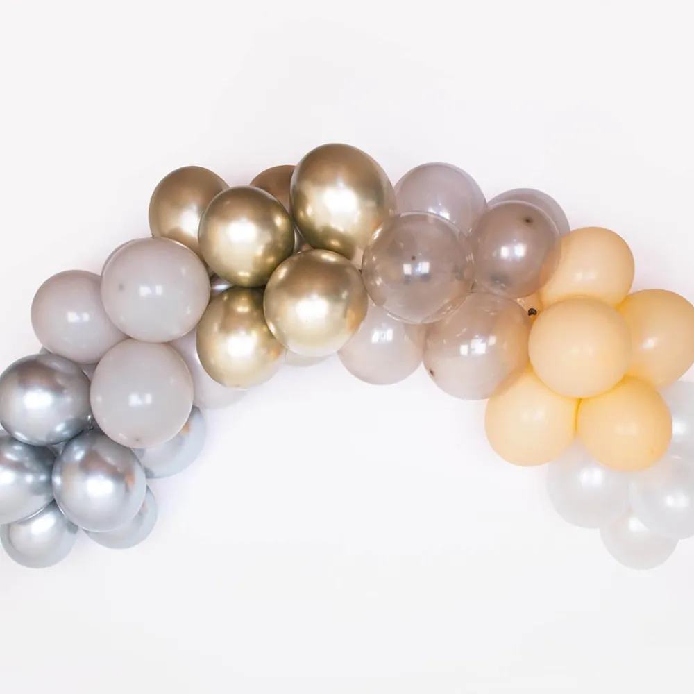 Best My Little Day Balloons: 10 Light Gray Balloons