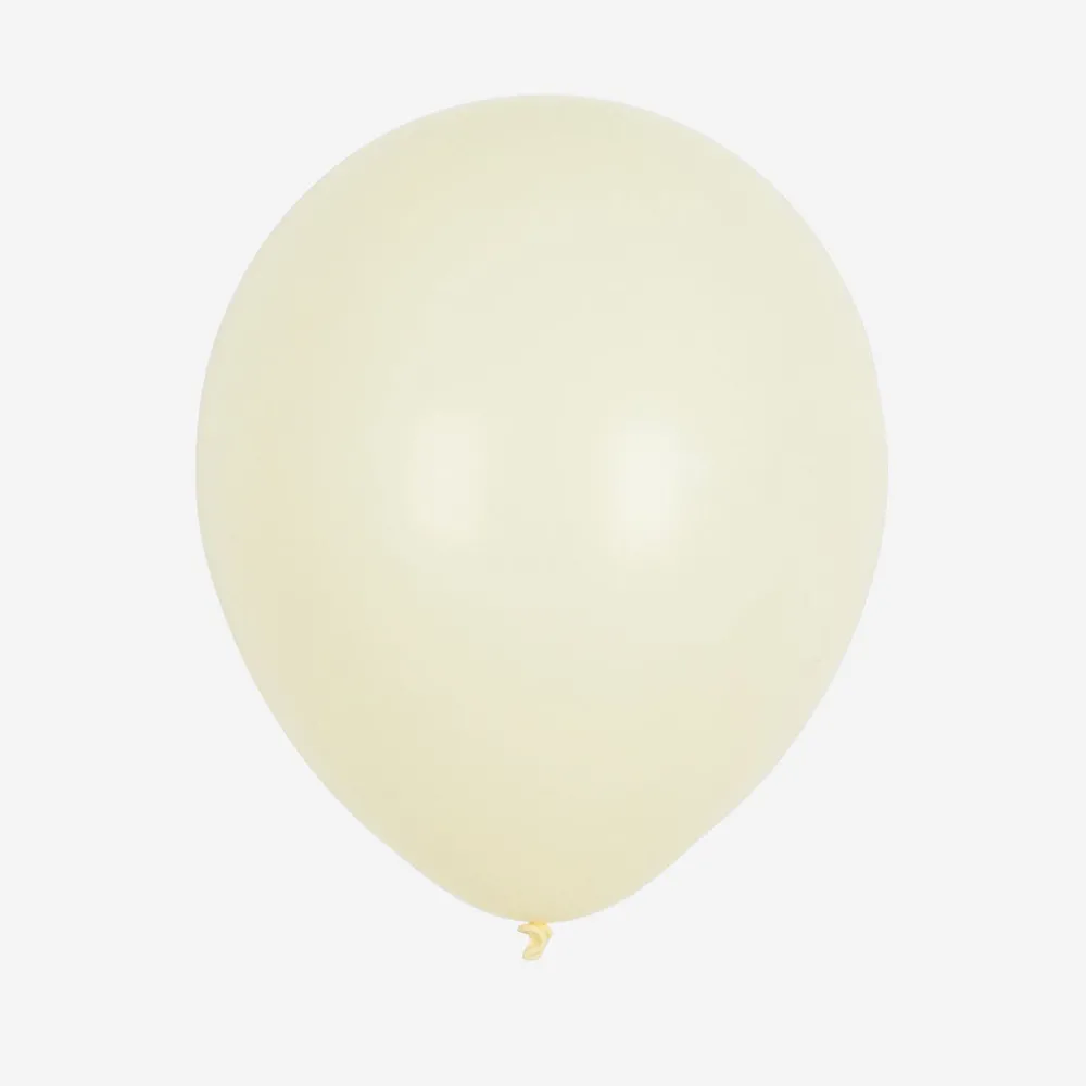 Online My Little Day Balloons: 10 Light Yellow Balloons