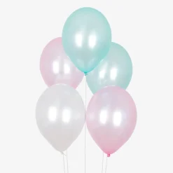 Discount My Little Day Balloons: 10 Metallic Pastel Mix Balloons