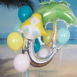 Best Sale My Little Day Balloons: 10 Mix Aqua Balloons