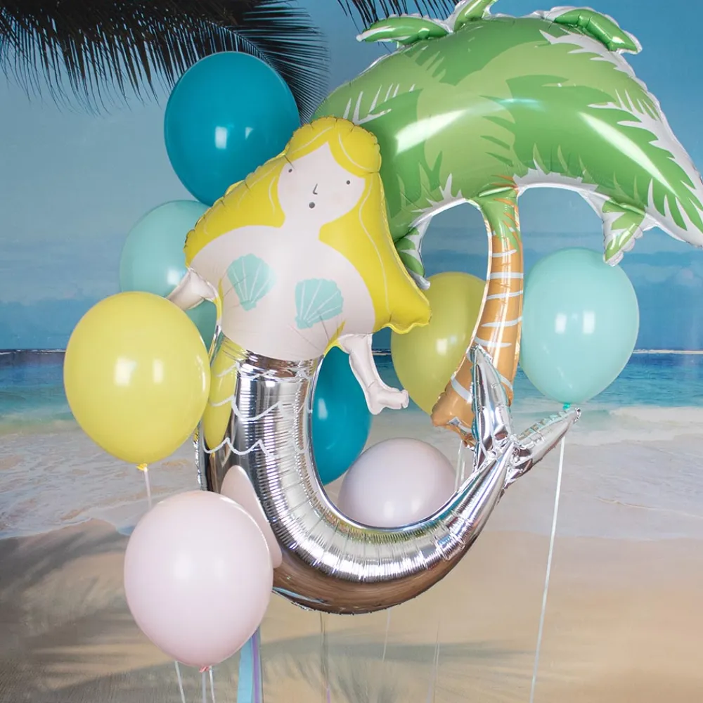 Best Sale My Little Day Balloons: 10 Mix Aqua Balloons