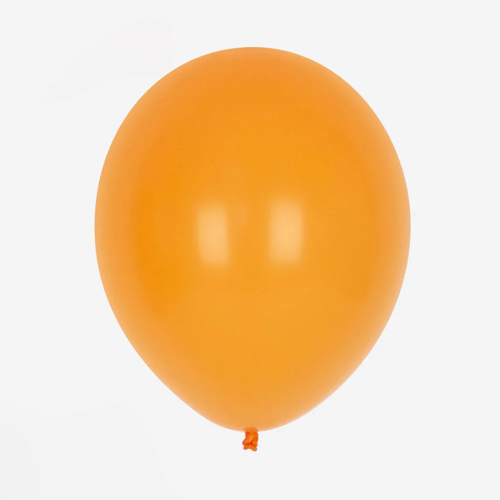 Shop My Little Day Balloons: 10 Orange Balloons