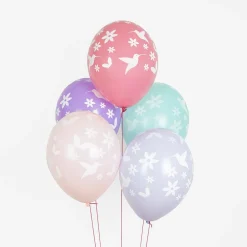 Hot My Little Day Balloons: 5 Pastel Princess Balloons