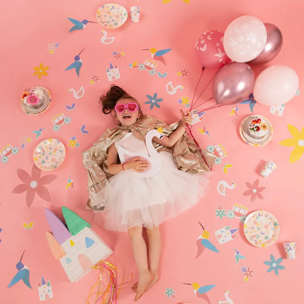 Hot My Little Day Balloons: 5 Pastel Princess Balloons