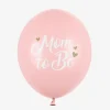 Online Party Deco Balloons: 6 Pink Mom To Be Balloons