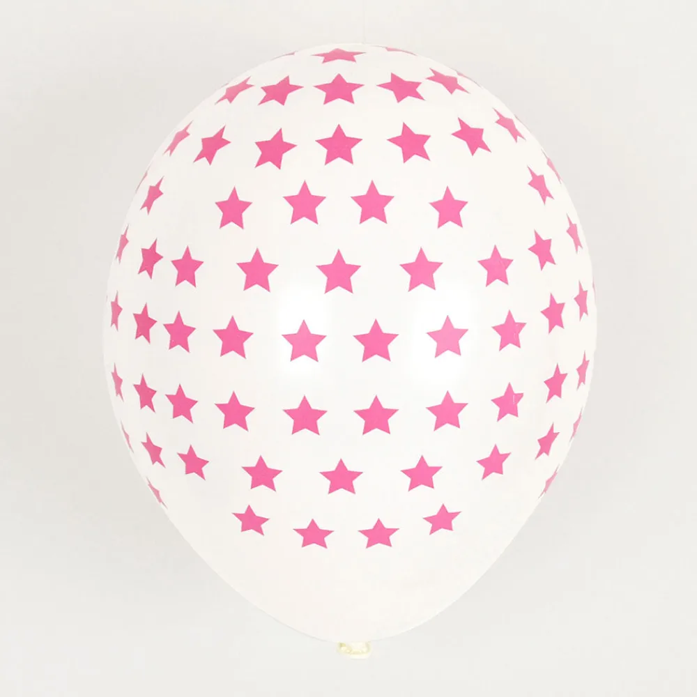 Best My Little Day Balloons: 5 Pink Star Balloons