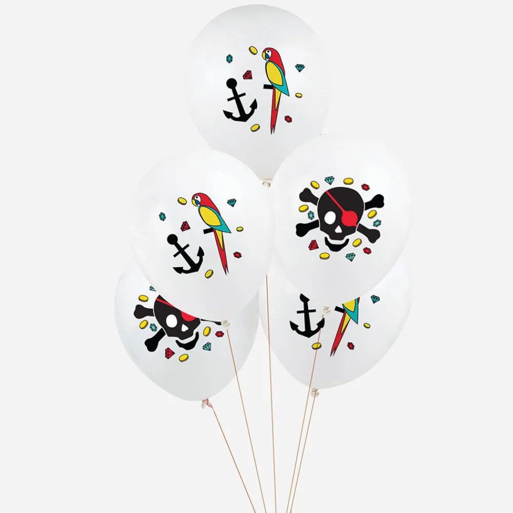 Discount My Little Day Balloons: 5 Pirate Balloons
