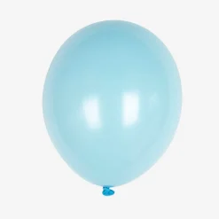 Cheap My Little Day Balloons: 10 Sky Blue Balloons