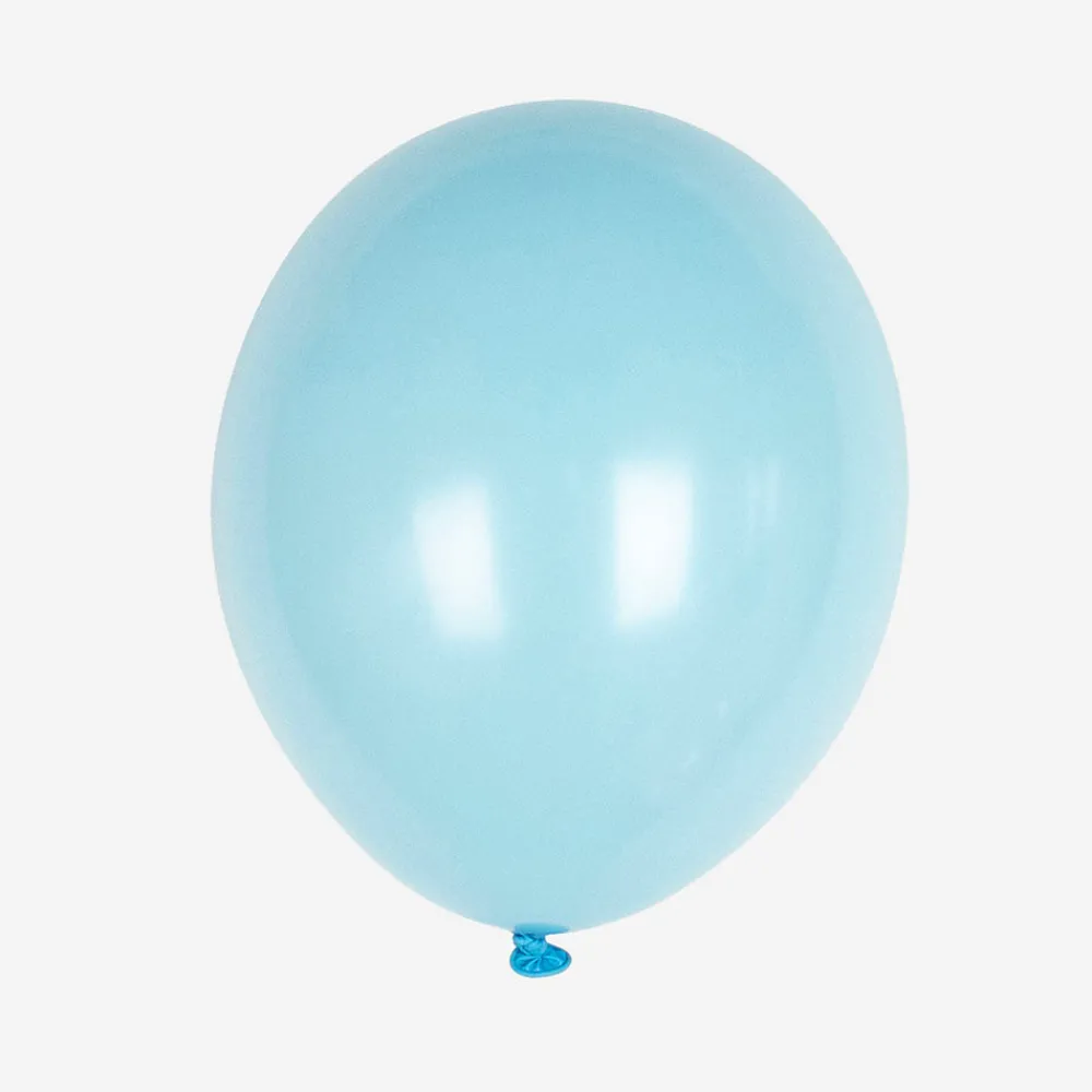 Cheap My Little Day Balloons: 10 Sky Blue Balloons