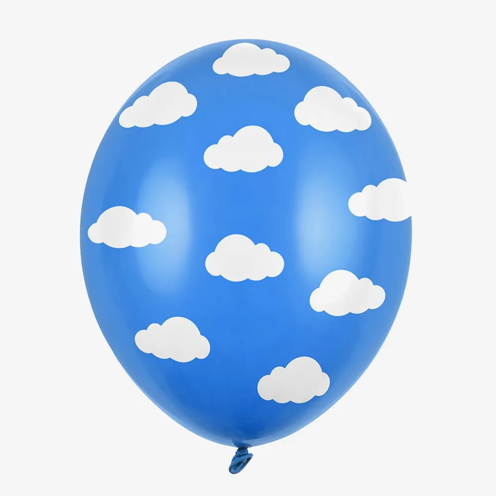 Shop Party Deco Balloons: Blue Cloud Balloons