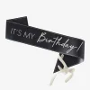 Fashion Ginger Ray Belt It'S My Birthday Black And Nude