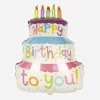 Clearance Grabo Balloons Birthday Cake Balloon