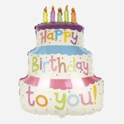 Clearance Grabo Balloons Birthday Cake Balloon