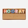 Cheap Meri Meri Birthday Candle - 6 Multicolored Hooray Candles