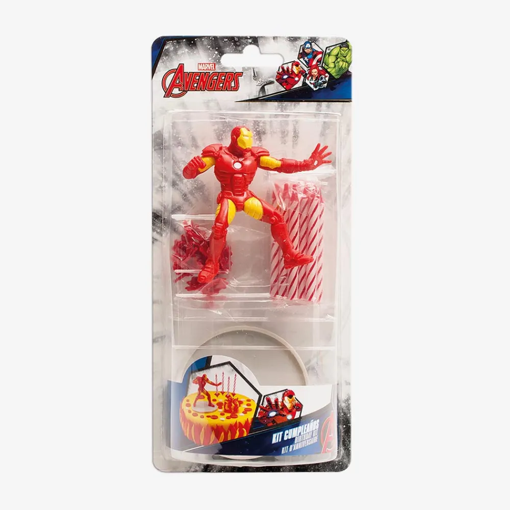 Flash Sale Dekora Birthday Candle: 10 Iron Man Candles