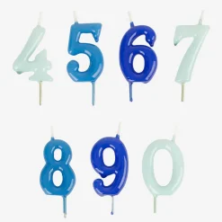 Discount My Little Day Birthday Candle: Blue Number Candle