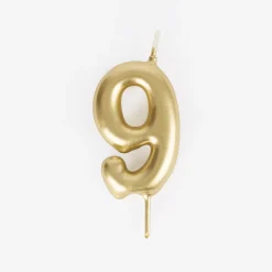 Cheap My Little Day Birthday Candle: Golden Number Candle