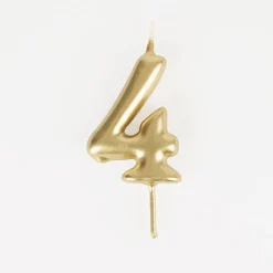Cheap My Little Day Birthday Candle: Golden Number Candle