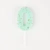 Clearance Meri Meri Birthday Candle: Number 0 Aqua