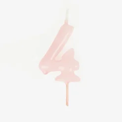 Hot My Little Day Birthday Candle: Pink Number Candle