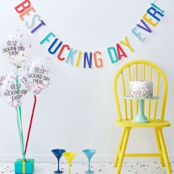 Cheap Ginger Ray Birthday Sets" Best="" Fucking="" Day="" Ever"="" -="" Multicolor"="