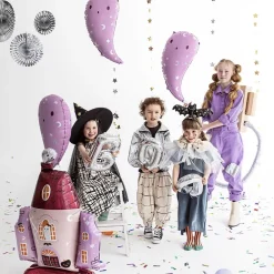 Clearance Party Deco Black And Gold Halloween Witch Hat