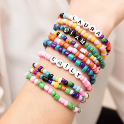 Shop Rico Design Black Letter Beads (165 Pieces)