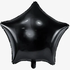 Clearance Party Deco Black Star Balloon