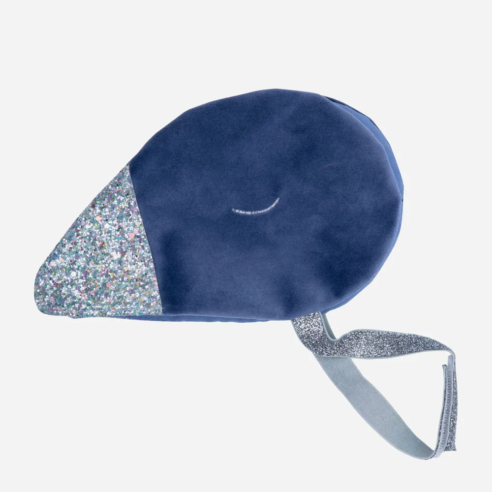 Best Meri Meri Blue Bird Costume: Tulle Cape And Velvet Headpiece And Sequined Fabric