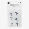 Discount Rico Design Blue Dried Flowers: Chinese Dianthus