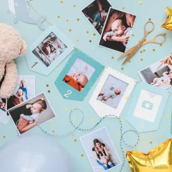 Discount Party Deco Blue Whale Photo Garland